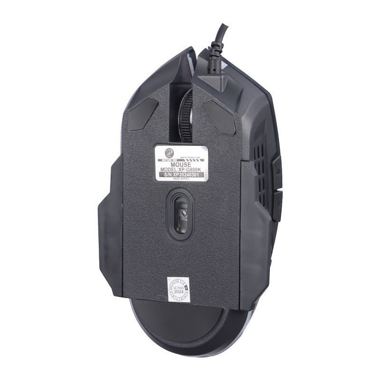 موس گیمینگ ایکس پی RGB دار مدل XP-Product XP-G800 با گارانتی
