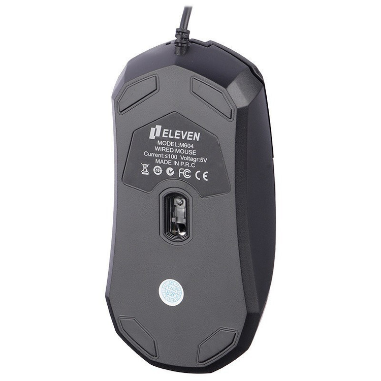 موس سیم دار سایلنت ایلون مدل ELEVEN M604 با گارانتی