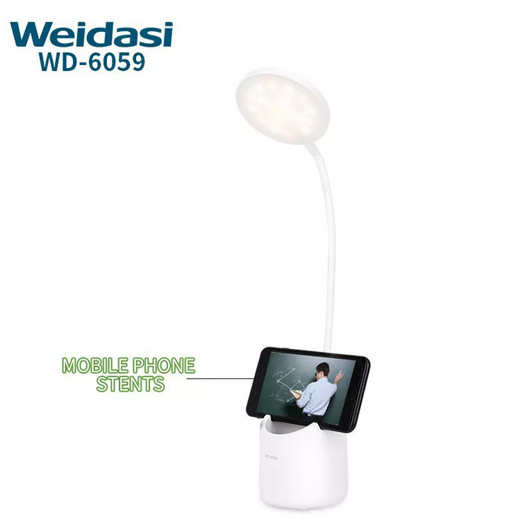 چراغ مطالعه شارژی ویداسی مدل Weidasi WD-6059