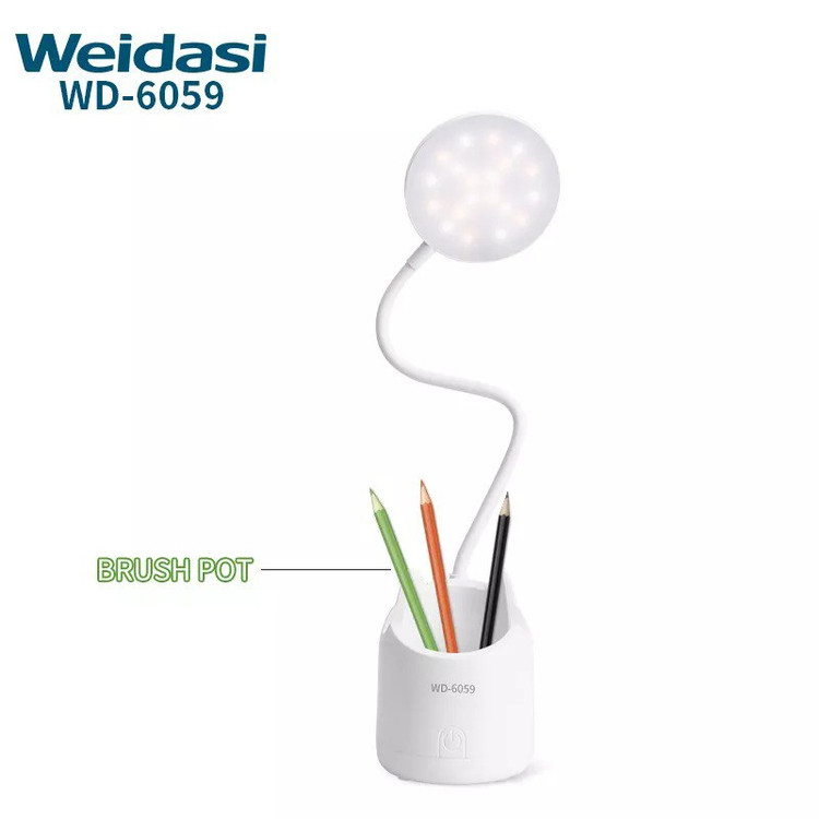 چراغ مطالعه شارژی ویداسی مدل Weidasi WD-6059