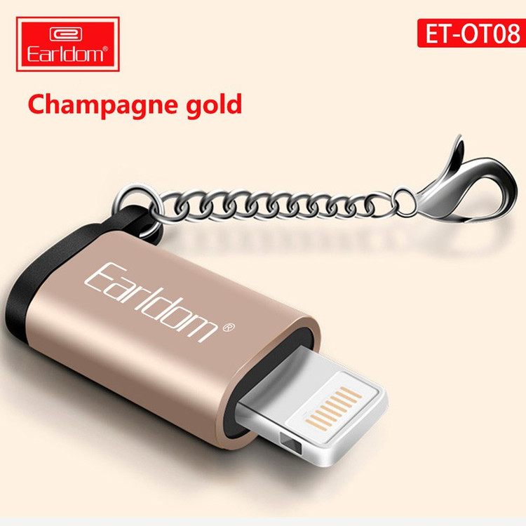 تبدیل میکرو به آیفون ( لایتنینگ ) ارلدام مدل Earldom ET-OT08 Micro To Lightning