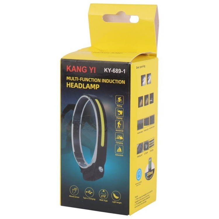 چراغ قوه پیشانی هدلایت شارژی مدل Kang Yi KY-689-1