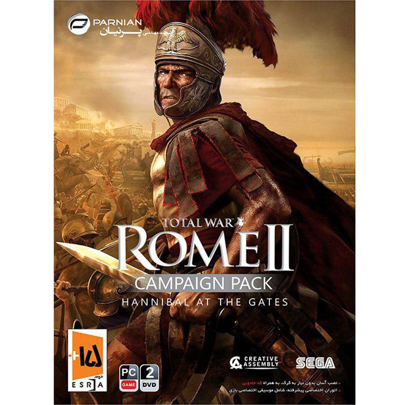 بازی کامپیوتری Total War Rome II - Hannibal at the Gates نشر پرنیان