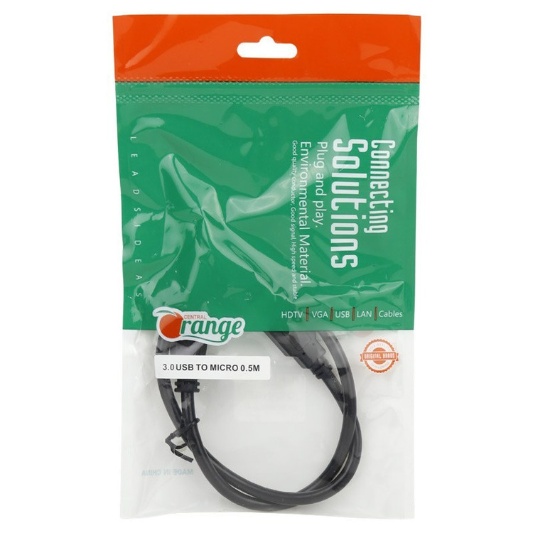 کابل هارد مدل Orange USB3.0 طول 50 سانتی متر