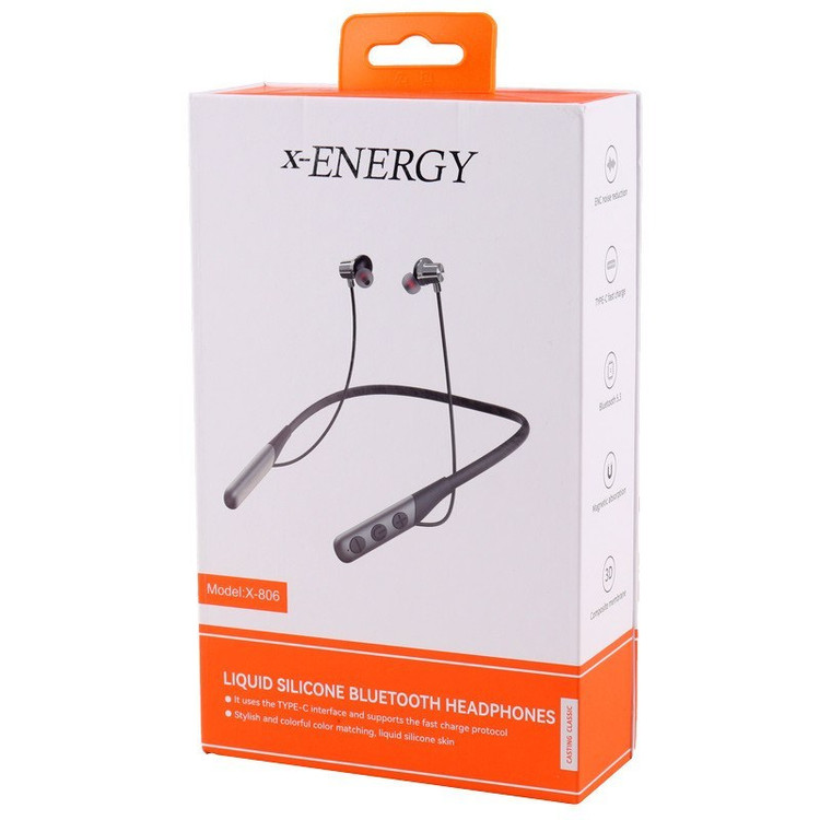 هندزفری گردنی بلوتوثی ایکس انرژی مدل X-Energy X-806 با گارانتی 6 ماهه ipm