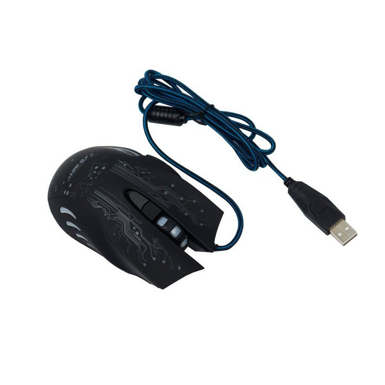 موس گیمینگ دی نت RGB دار مدل D-Net Plus X9