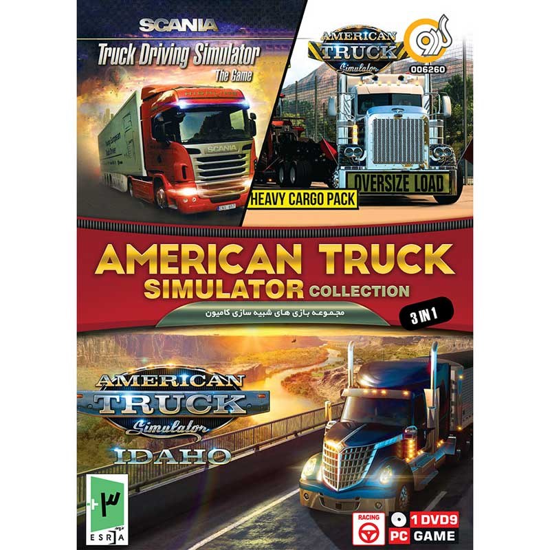 مجموعه بازی کامپیوتری American Truck Driving Simulator Collection نشر گردو
