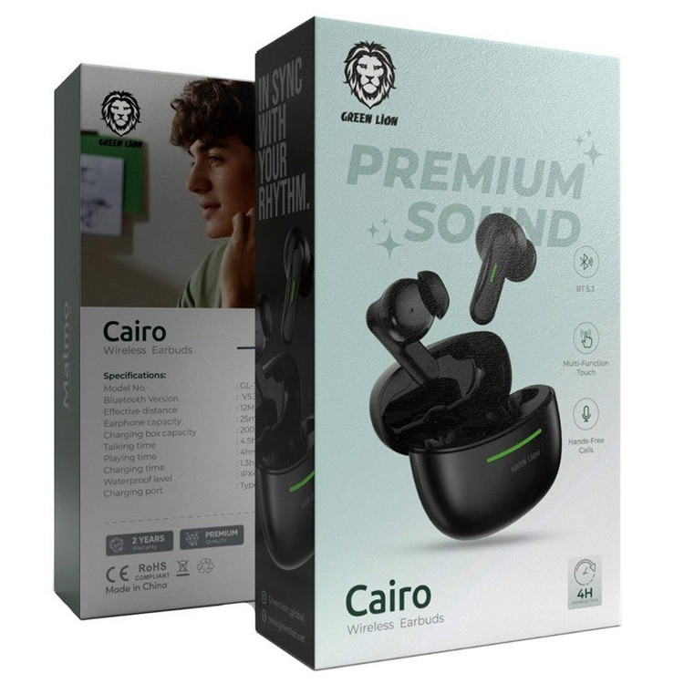 ایرپاد گرین لاین مدل Green Lion Cairo با گارانتی 18 ماهه