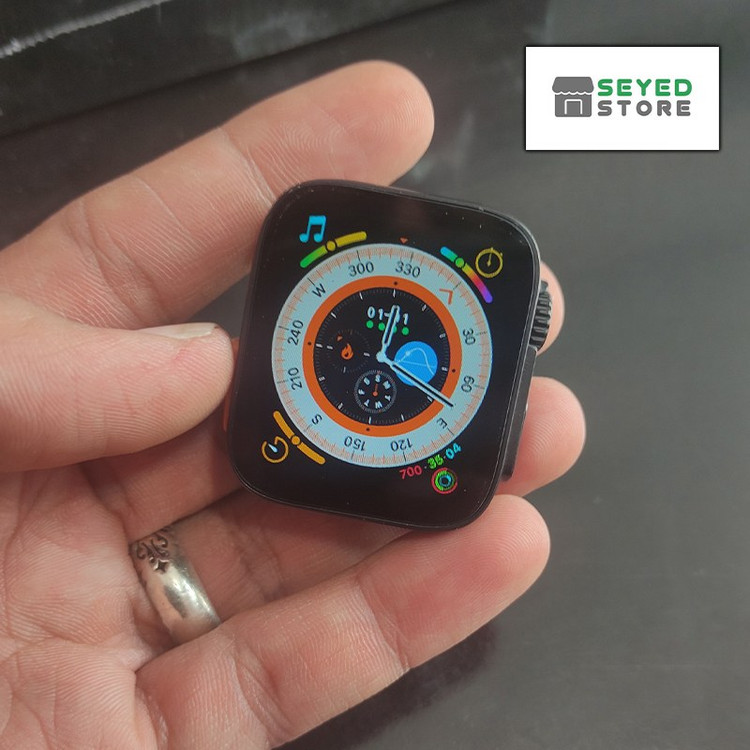 ساعت هوشمند مدل Z55 Ultra بند مشکی