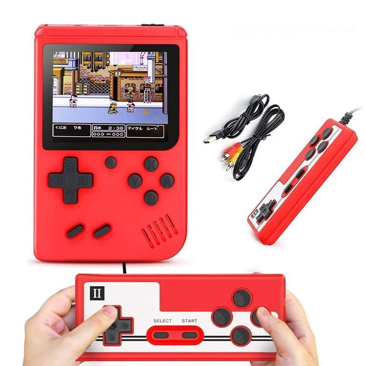 کنسول بازی دستی ساپ به همراه دسته اضافه مدل Sup game box ( ارسال رایگان )