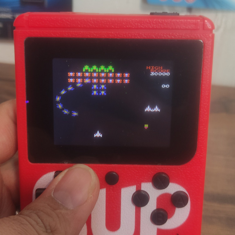 کنسول بازی دستی ساپ به همراه دسته اضافه مدل Sup game box ( ارسال رایگان )
