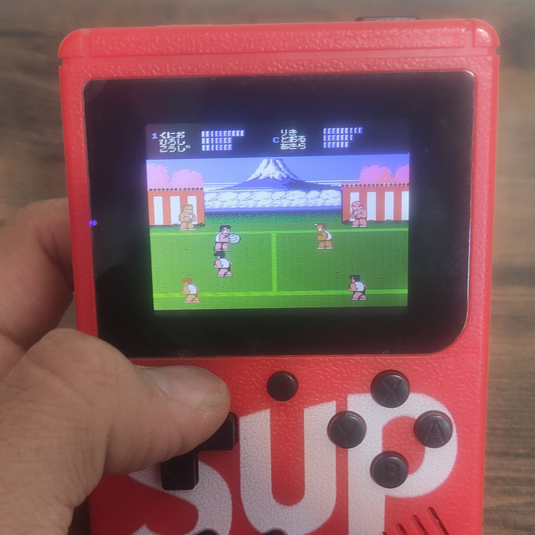 کنسول بازی دستی ساپ به همراه دسته اضافه مدل Sup game box ( ارسال رایگان )