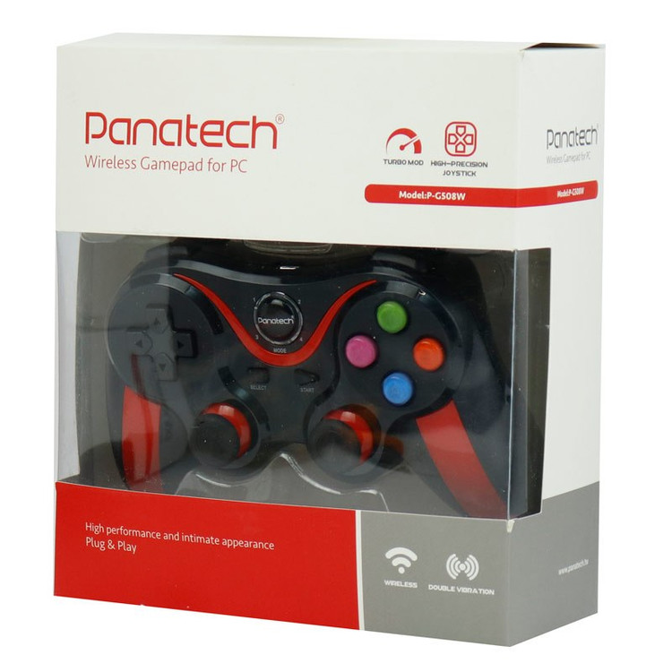 دسته بازی بی سیم پاناتک مدل Panatech P-G508W با گارانتی 6 ماهه