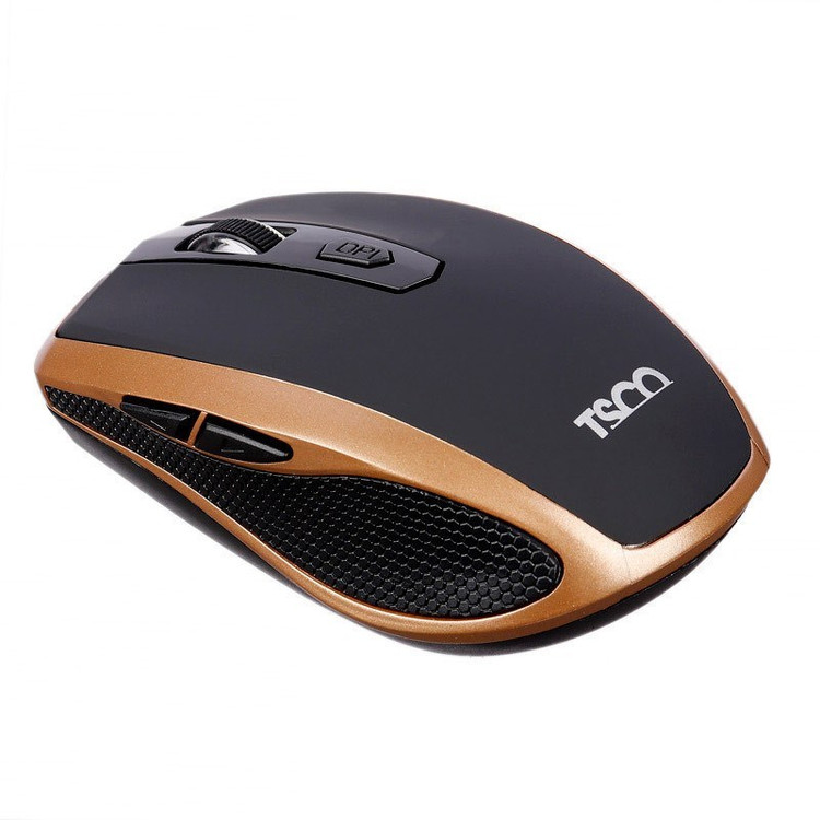 موس بی سیم تسکو مدل TM 667w مشکی طلایی با گارانتی