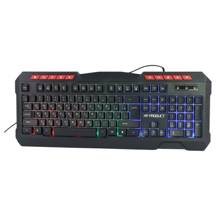 کیبورد گیمینگ ایکس پی RGB دار مدل XP-11700N