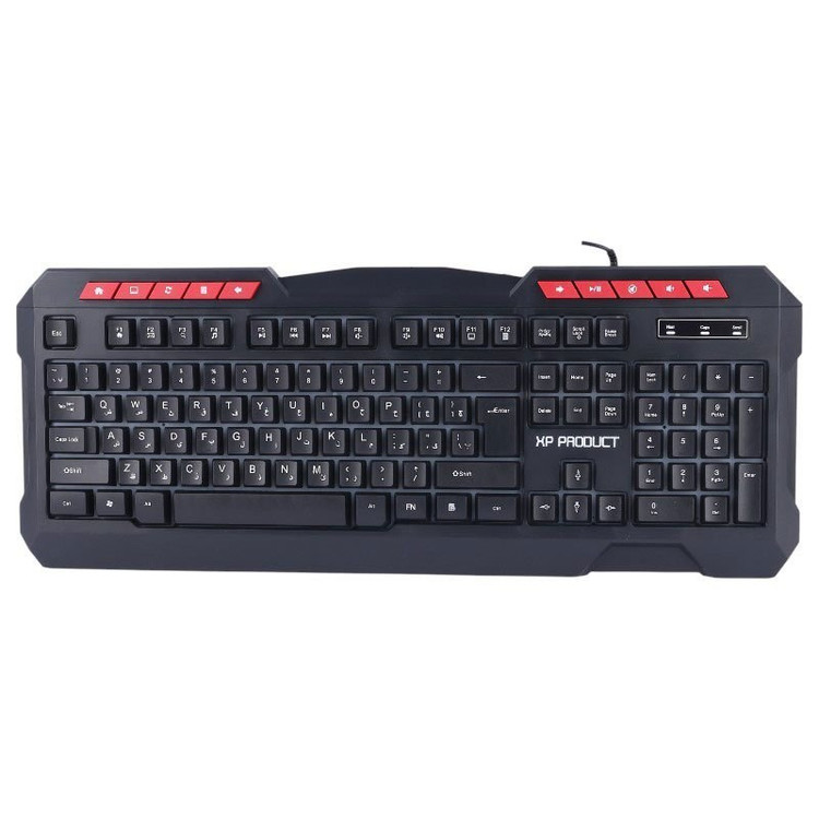 کیبورد گیمینگ ایکس پی RGB دار مدل XP-11700N