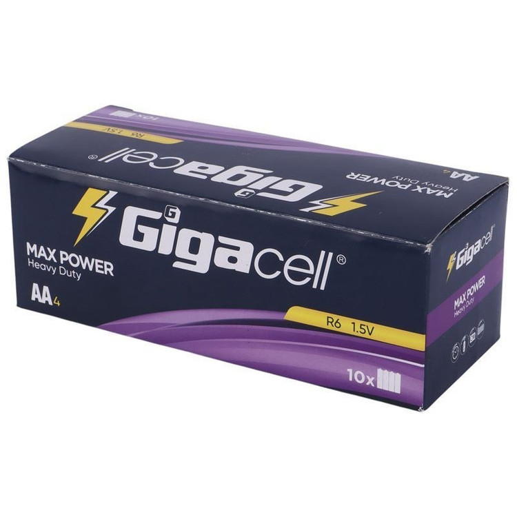 باتری قلمی گیگاسل مدل Gigacell Max Power Heavy Duty بسته 4 عددی