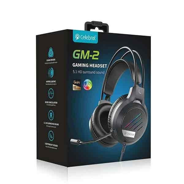 هدست گیمینگ سلبریت مدل Celebrat GM-2