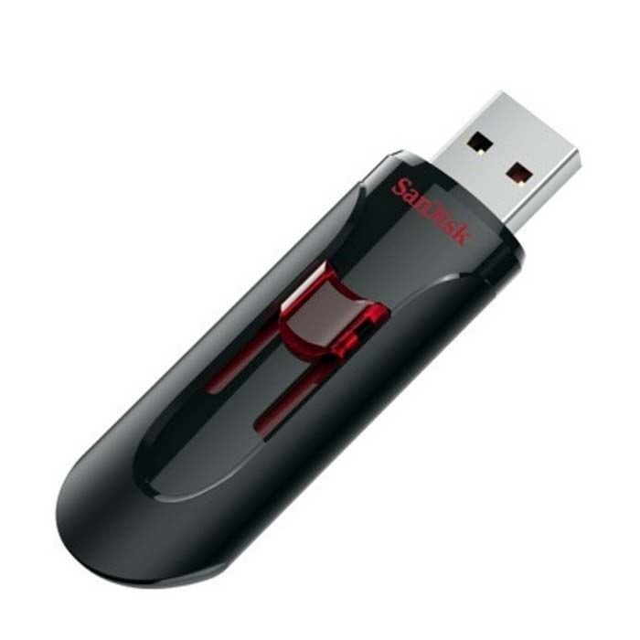 فلش 128 گیگ USB3.0 سن دیسک مدل SanDisk Cruzer Glide با گارانتی
