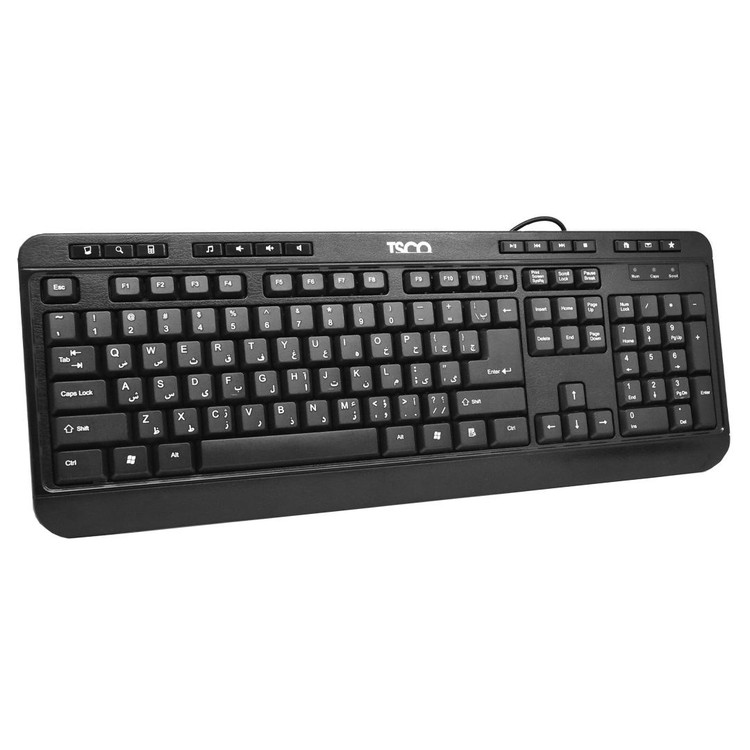 کیبورد و موس سیم دار تسکو مدل TKM 8052