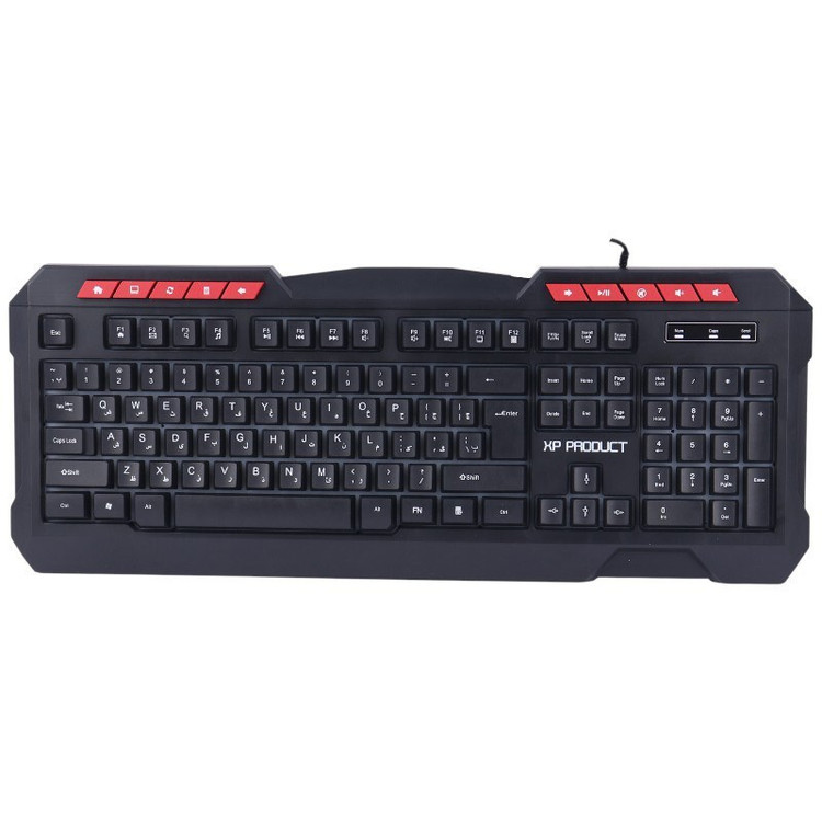 کیبورد گیمینگ ایکس پی RGB دار مدل XP-Product XP-12700R