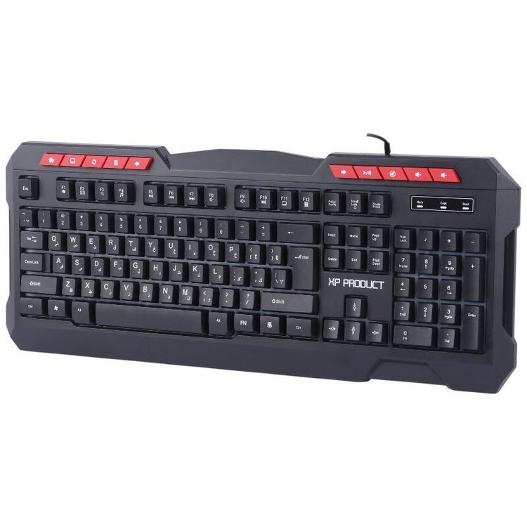 کیبورد گیمینگ ایکس پی RGB دار مدل XP-Product XP-12700R