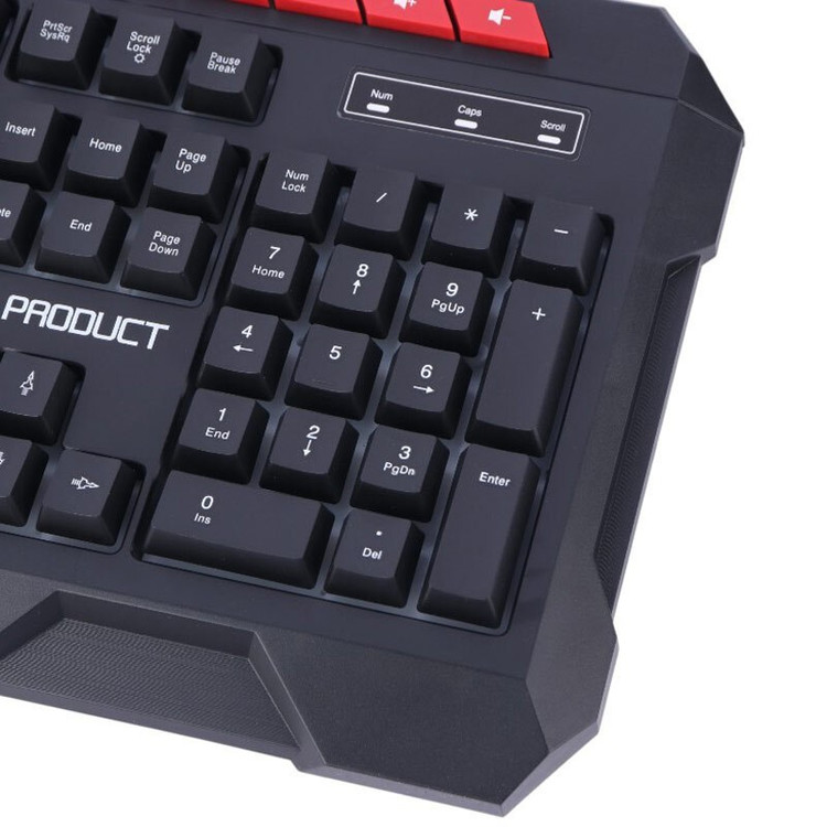 کیبورد گیمینگ ایکس پی RGB دار مدل XP-Product XP-12700R