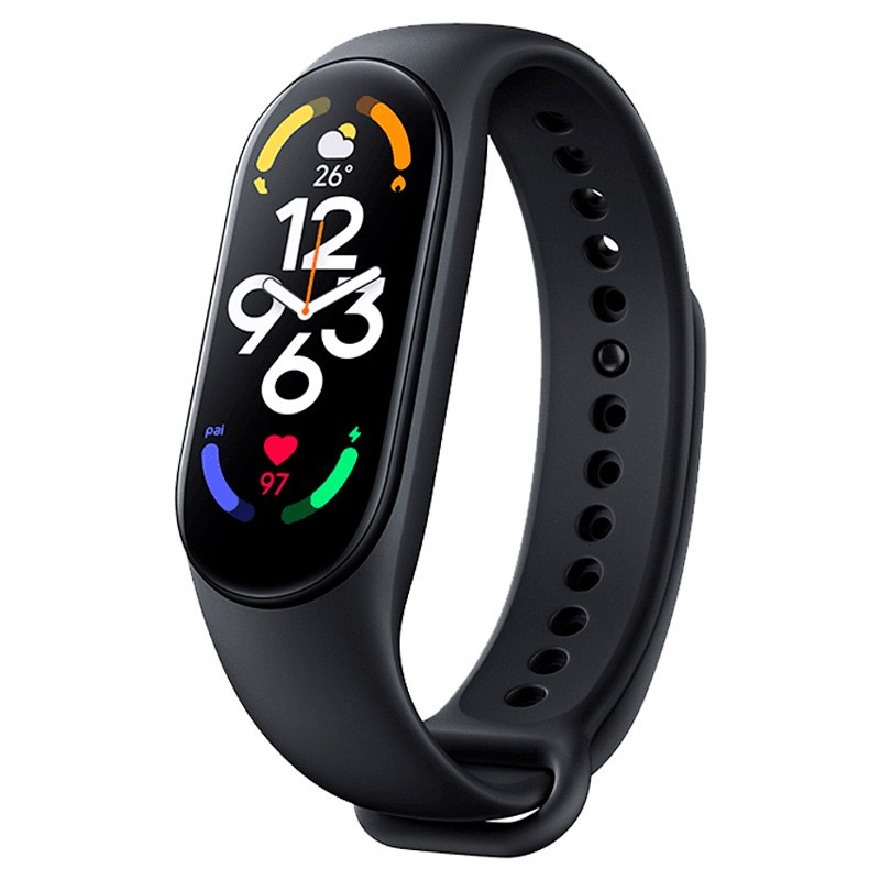 دستبند هوشمند شیائومی می بند 7 مدل Xiaomi Mi Band 7 گلوبال با گارنتی به همراه گلس هدیه