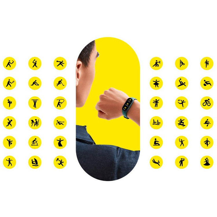 دستبند هوشمند شیائومی می بند 7 مدل Xiaomi Mi Band 7 گلوبال با گارنتی به همراه گلس هدیه