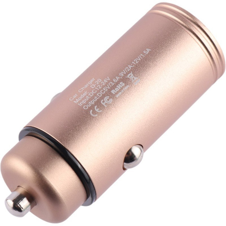 شارژر فندکی فست شارژ کوکلاسیک مدل Kuclassic D-20