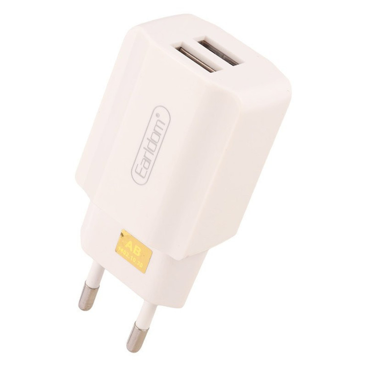شارژر فست شارژ ارلدام Earldom ES-202 2Port 2.4A 12W