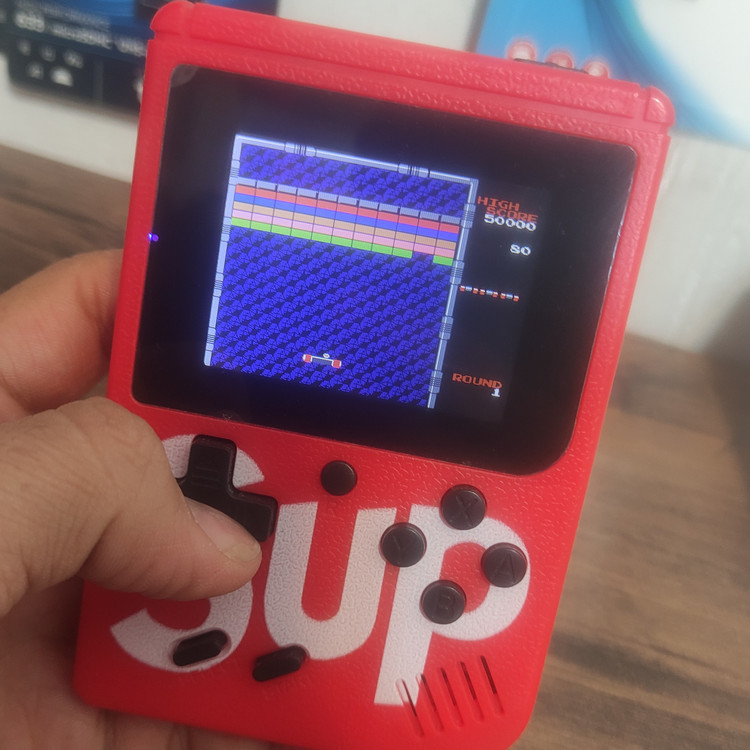 کنسول بازی دستی ساپ به همراه 400 بازی مدل Sup game box