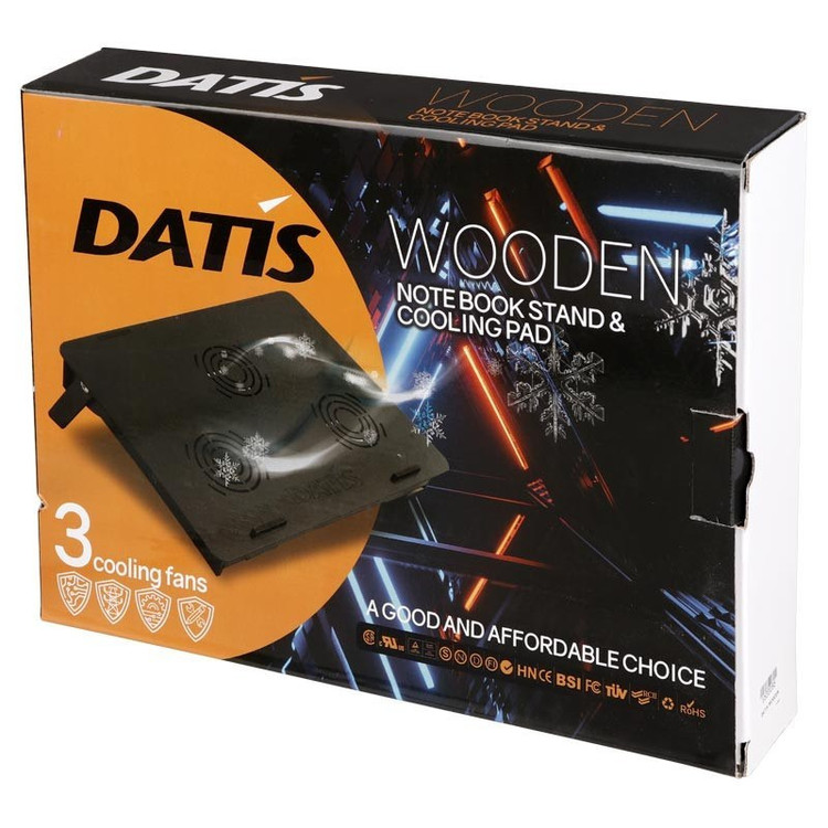 پایه نگهدارنده لپ تاپ کول پد داتیس مدل Datis Wooden