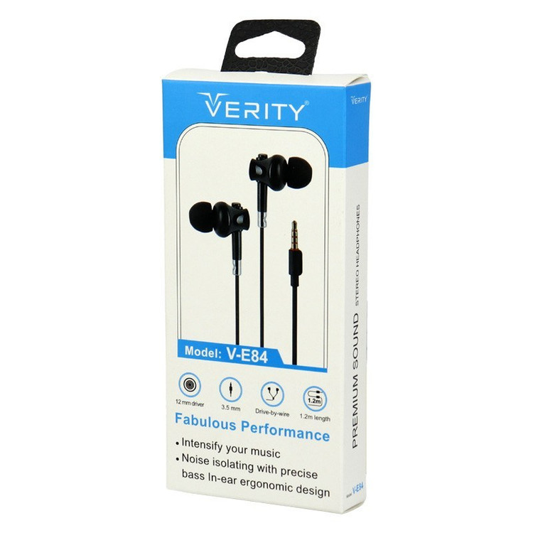 هندزفری وریتی مدل Verity V-E84 با گارانتی