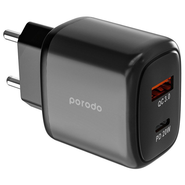 شارژر فست شارژ پرودو مدل Porodo PD-20WACEU با گارانتی