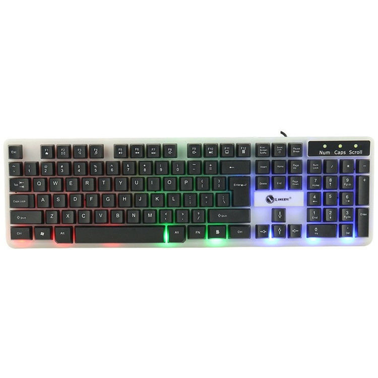 کیبورد گیمینگ لایمید RGB دار مدل Limeide TX35