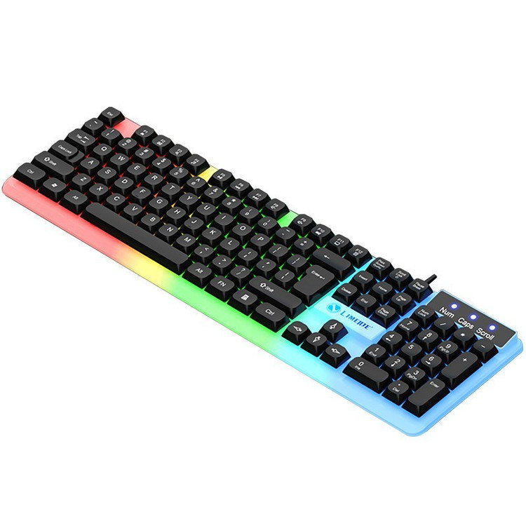 کیبورد گیمینگ لایمید RGB دار مدل Limeide TX35