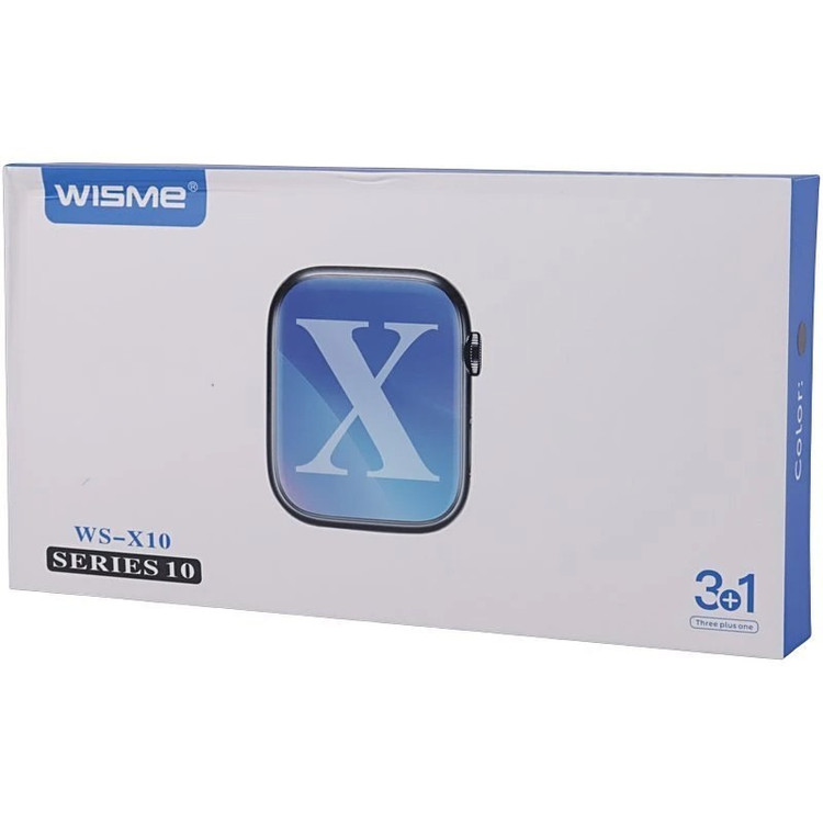 ساعت هوشمند ویسمی مدل Wisme WS-X10 به همراه 2 بند اضافه