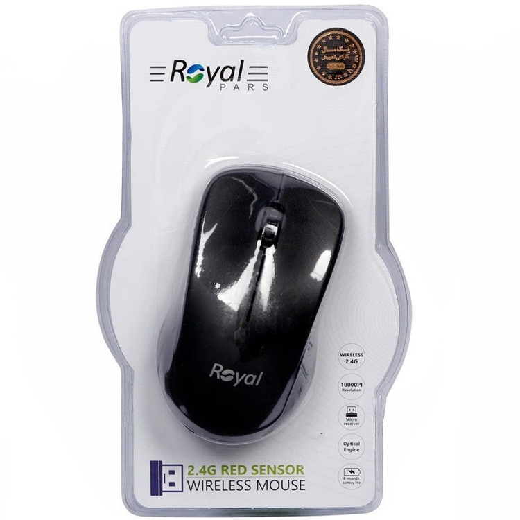 موس بی سیم رویال مدل Royal MW-269 با گارانتی