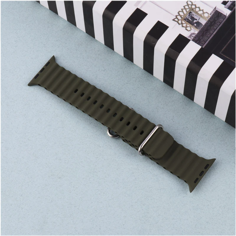 بند ساعت هوشمند طرح پافر مناسب سایز 42mm 44mm 45mm 49mm