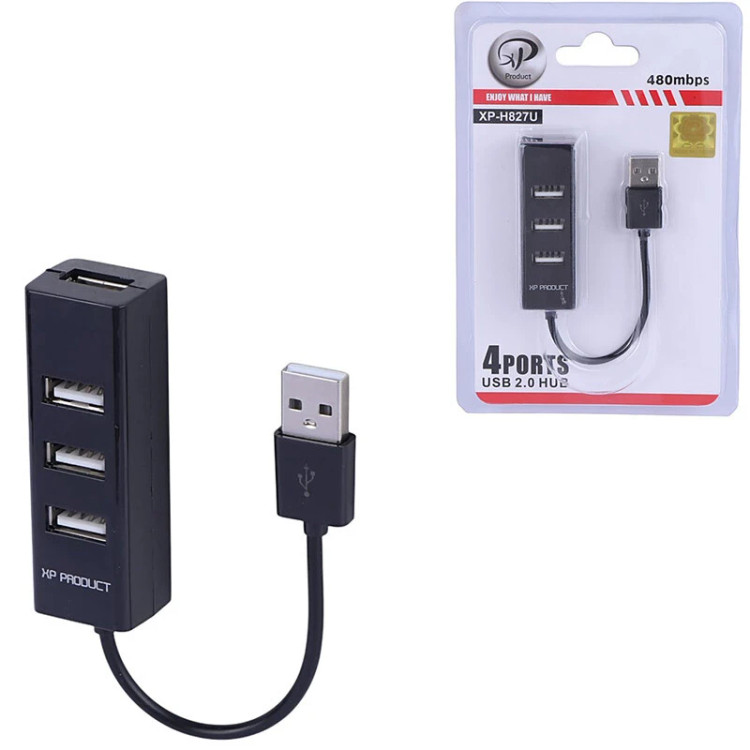 هاب Usb چهار پورت ایکس پی مدل XP Product XP-H827