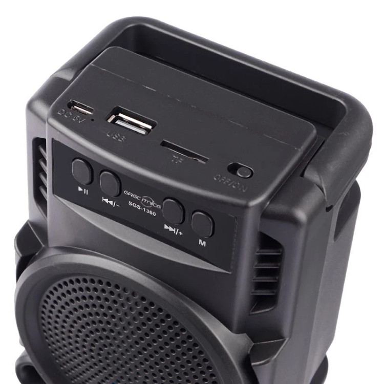 اسپیکر بلوتوثی رم خور و فلش خور مدل Extra BASS GTS-1360