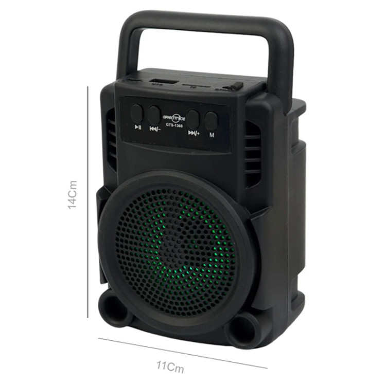 اسپیکر بلوتوثی رم خور و فلش خور مدل Extra BASS GTS-1360