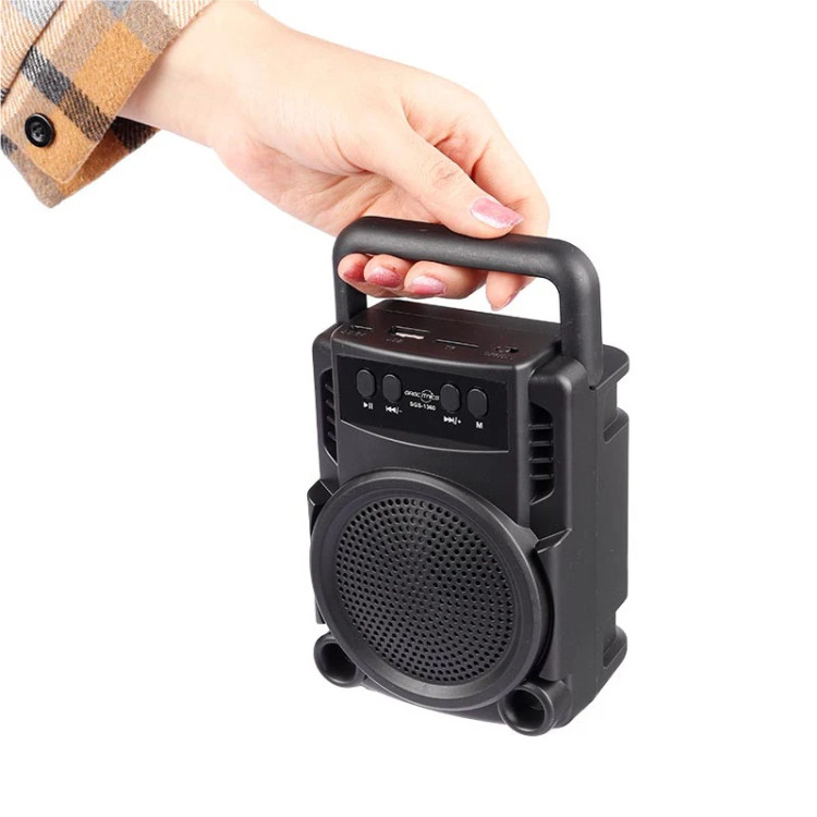 اسپیکر بلوتوثی رم خور و فلش خور مدل Extra BASS GTS-1360