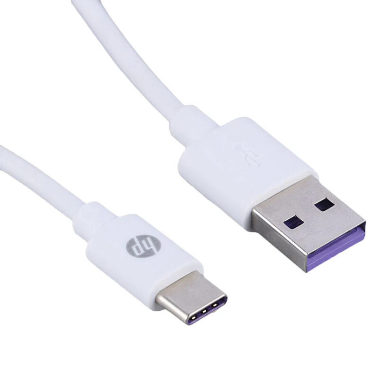 کابل شارژ تایپ سی فست شارژ اچ پی مدل HP DHC-TC100 سه متری