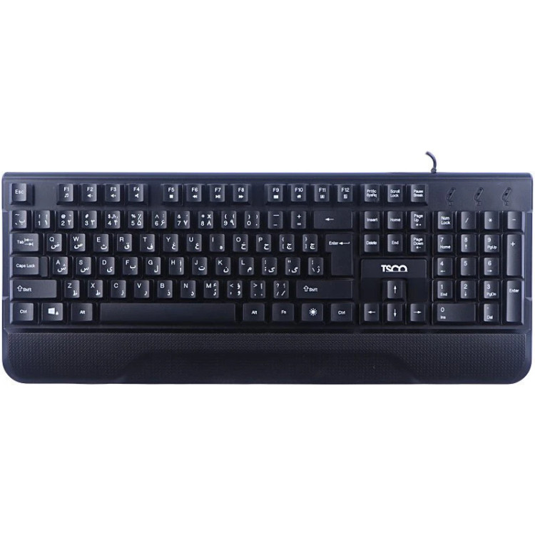 کیبورد گیمینگ تسکو RGB دار مدل TSCO TK 8085GA