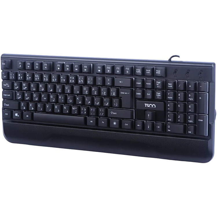 کیبورد گیمینگ تسکو RGB دار مدل TSCO TK 8085GA