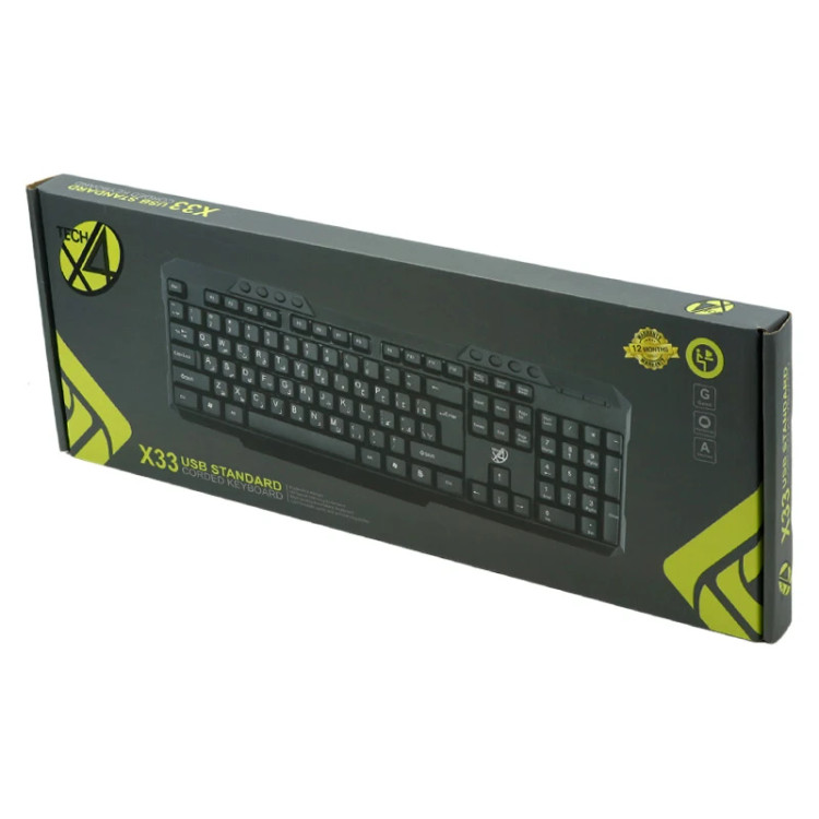 کیبورد سیم دار ایکس فورتک مدل X4Tech X33