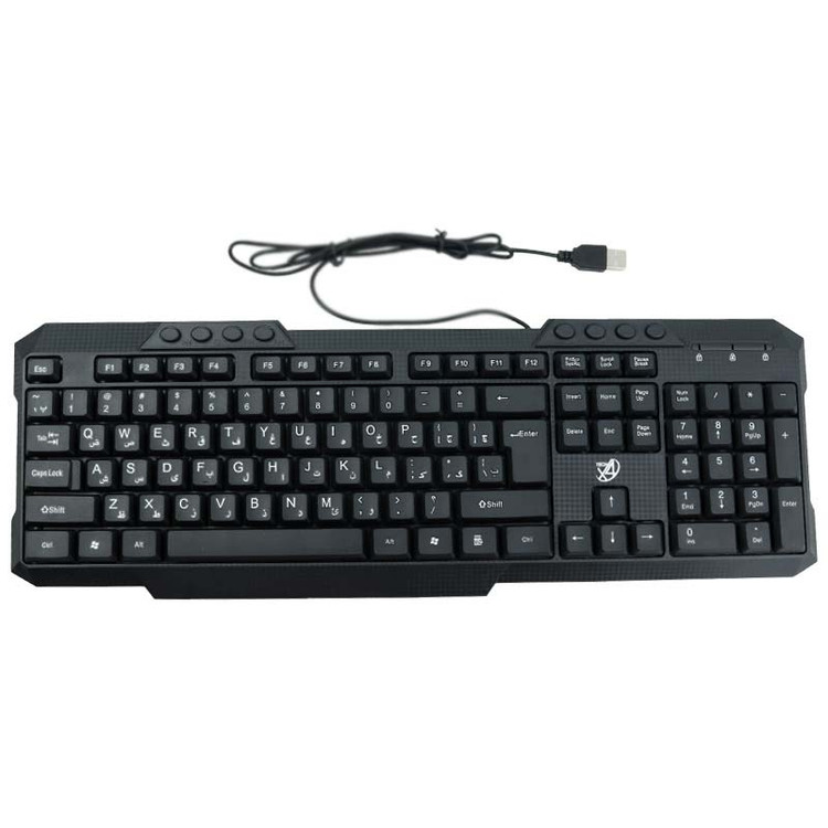 کیبورد سیم دار ایکس فورتک مدل X4Tech X33