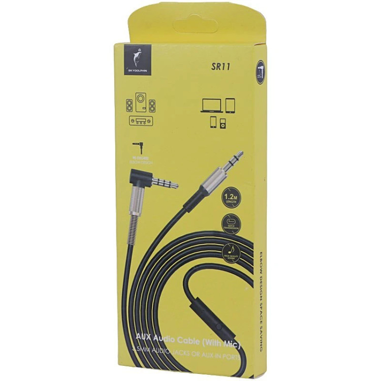 کابل AUX اسکای دلفین مدل Sky Dolphin SR11 با گارانتی